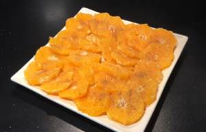 Orange with Cinnamon